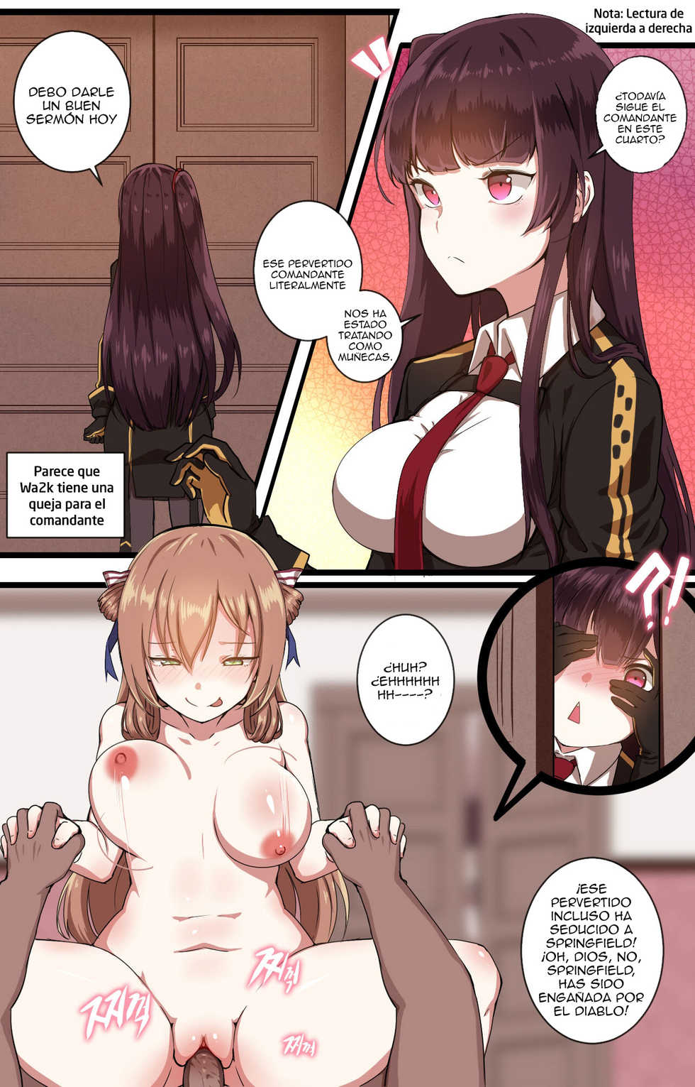 [yun-uyeon (ooyun)] How to use dolls 02 (Girls Frontline) [Spanish] [Amblyopia] - Page 2