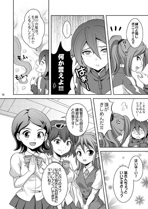 [Tai no Okashira (Matsubara Kanabun)] Seiten no Hekireki (Inazuma Eleven) [Digital] - Page 9