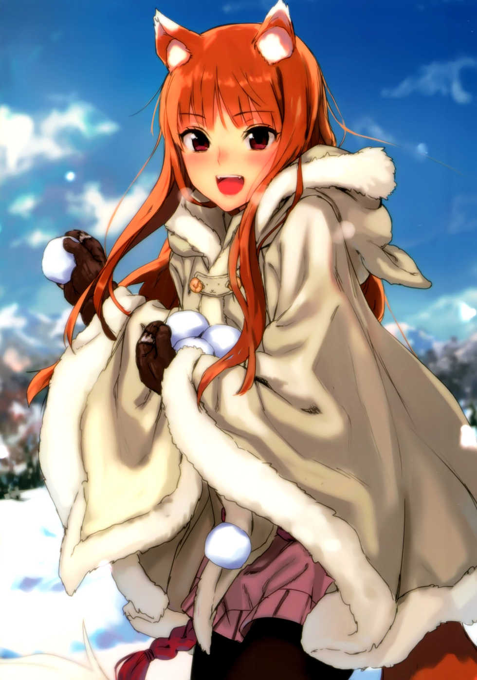 (C89) [Ajisaidenden (Kawakami Rokkaku, Takanashi Rei)] Wacchi to Nyohhira Bon FULL COLOR (Spice and Wolf) [French] [neko-france.com] [Decensored] - Page 21