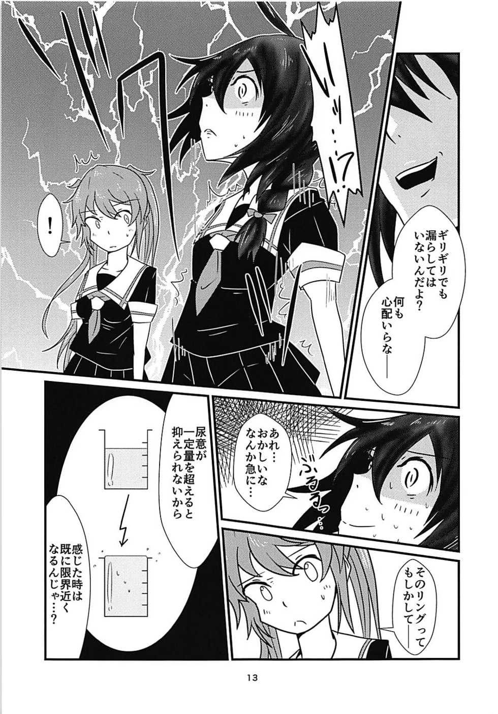 (C94) [blackWell (Musou)] 5% no Kakuritsu de Nenryou More o Okosu Shigure - Shigure leak fuel with 5% probability (Kantai Collection -KanColle-) - Page 12