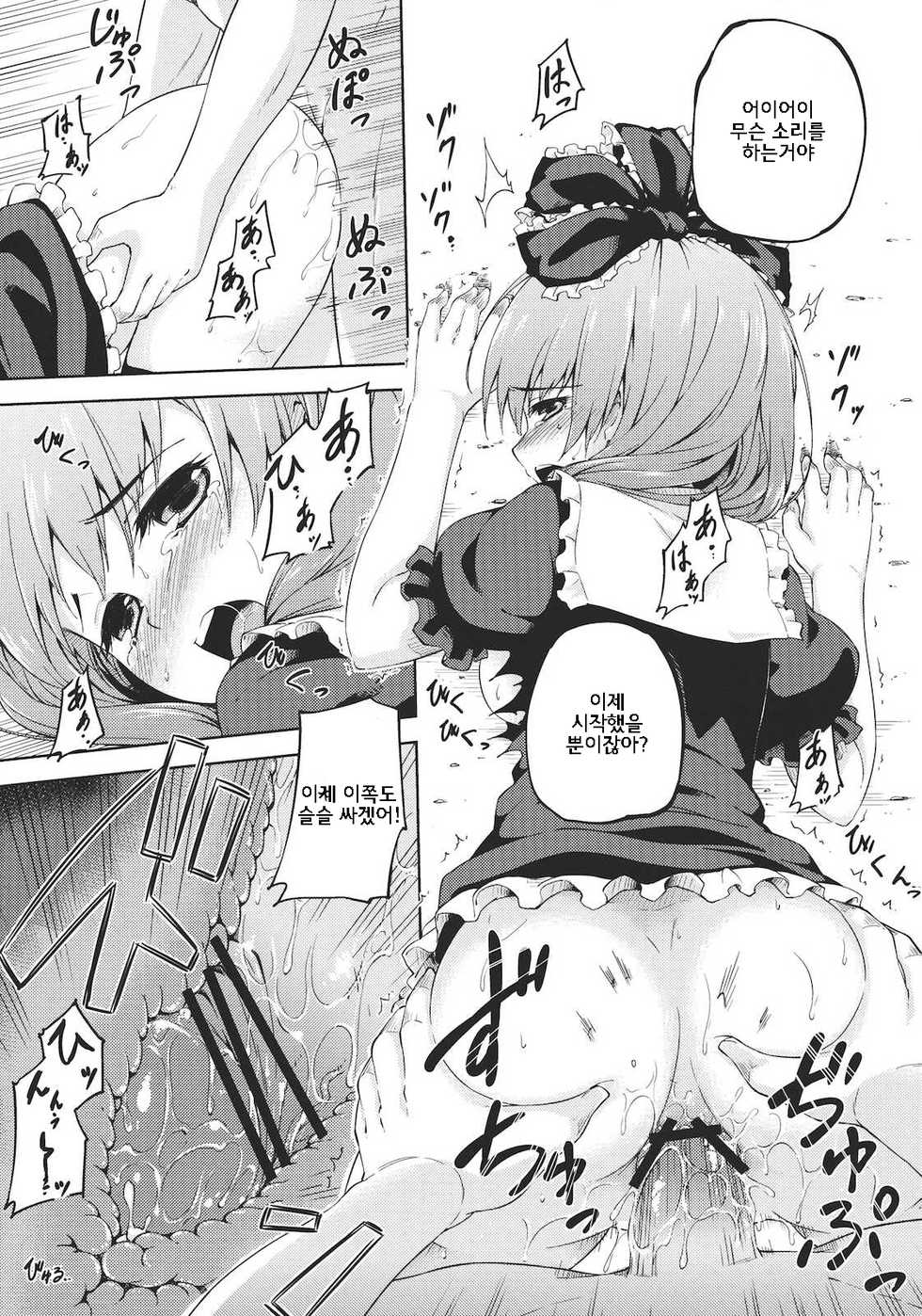 (C81) [Takoyaki-batake (Takoyaki)] Kowasareta Omamori (Touhou Project) [Korean] - Page 16