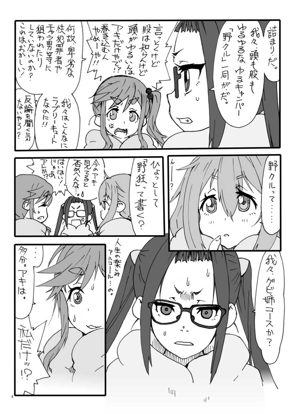 [Power Slide (Uttorikun)] Nokuru (Yuru Camp) [Digital] - Page 4