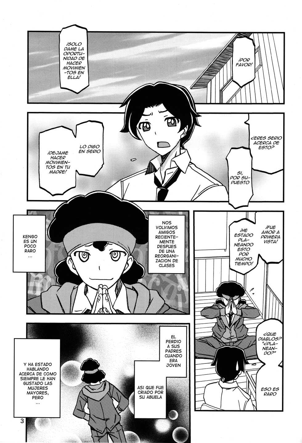 (C93) [Sankaku Apron (Sanbun Kyoden, Umu Rahi)] Akebi no Mi - Misora [Spanish] [Ero-Ecchi Scanlation] - Page 2