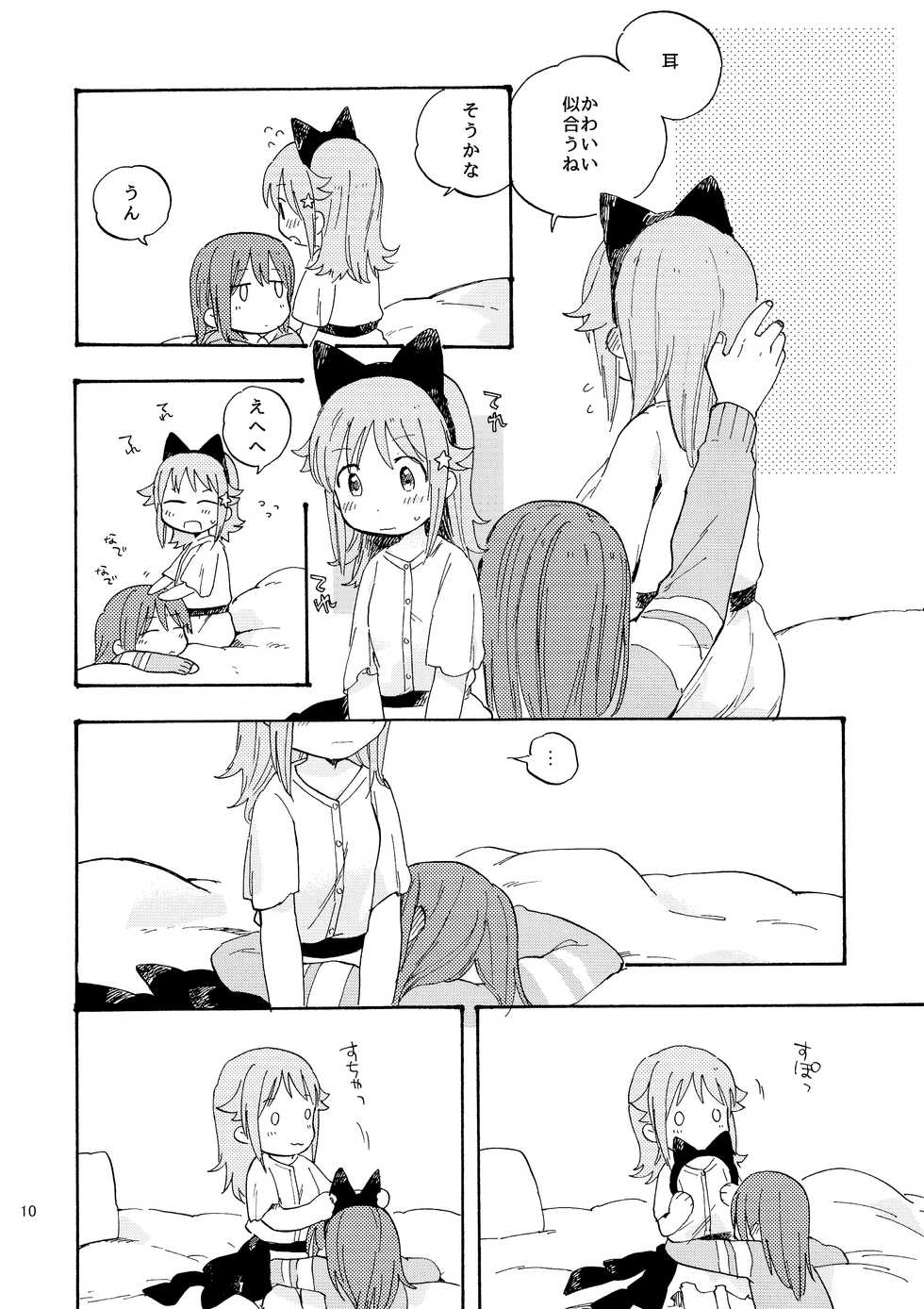 (C93) [Hitsujigoya (Maton)] kitty,kitty,kitty (Houkago no Pleiades) - Page 10