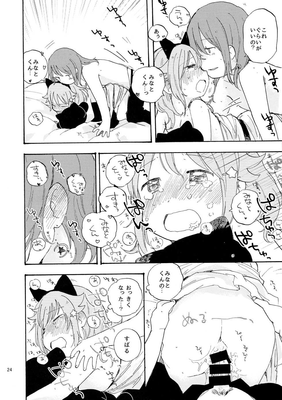 (C93) [Hitsujigoya (Maton)] kitty,kitty,kitty (Houkago no Pleiades) - Page 24