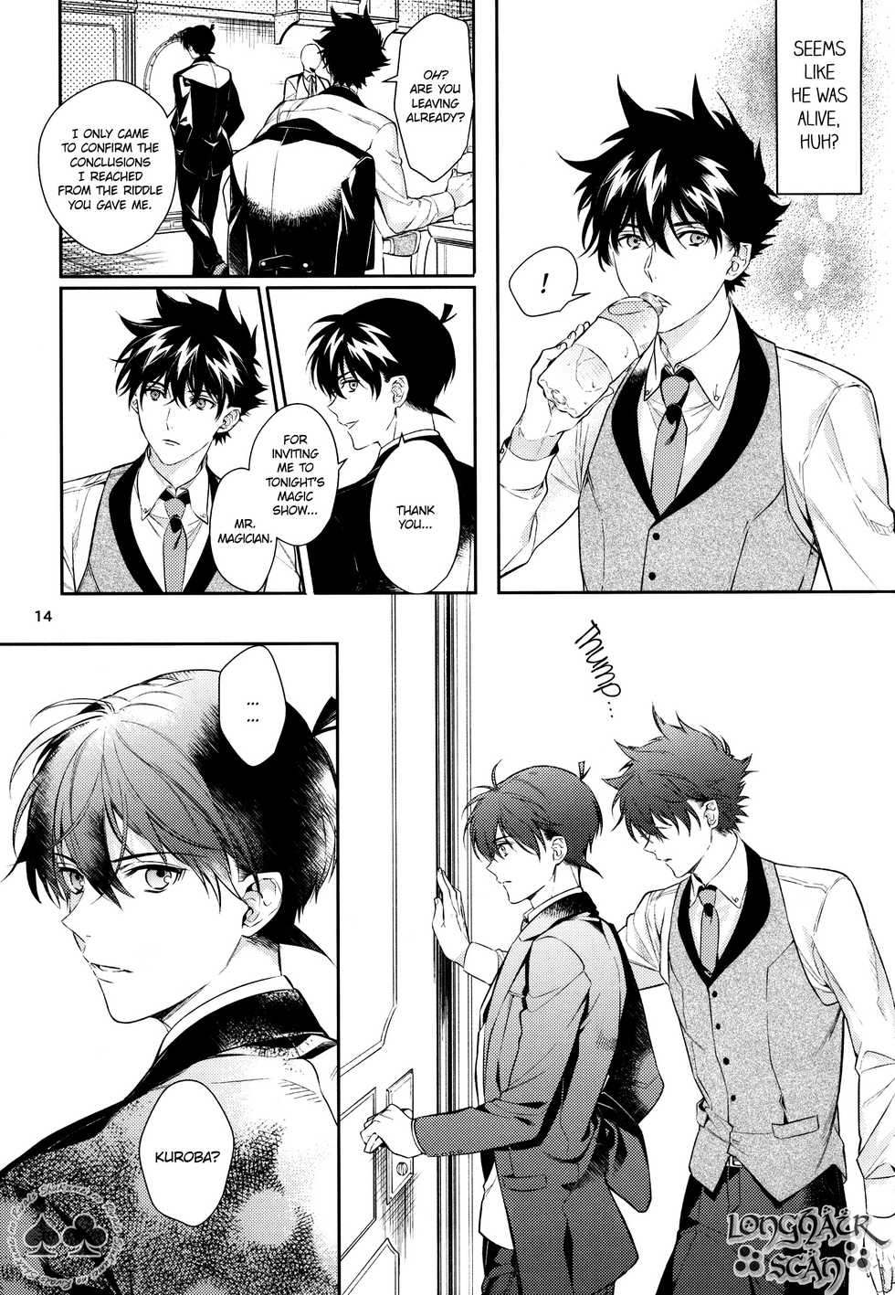 (C91) [Tetsu-Sabi (Roa)] Sora to Umi no Kyoukaisen no Hate (Detective Conan) [English] [Decensored] - Page 12