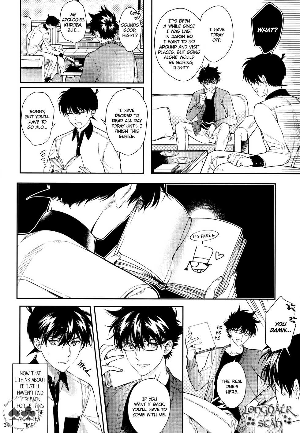 (C91) [Tetsu-Sabi (Roa)] Sora to Umi no Kyoukaisen no Hate (Detective Conan) [English] [Decensored] - Page 34