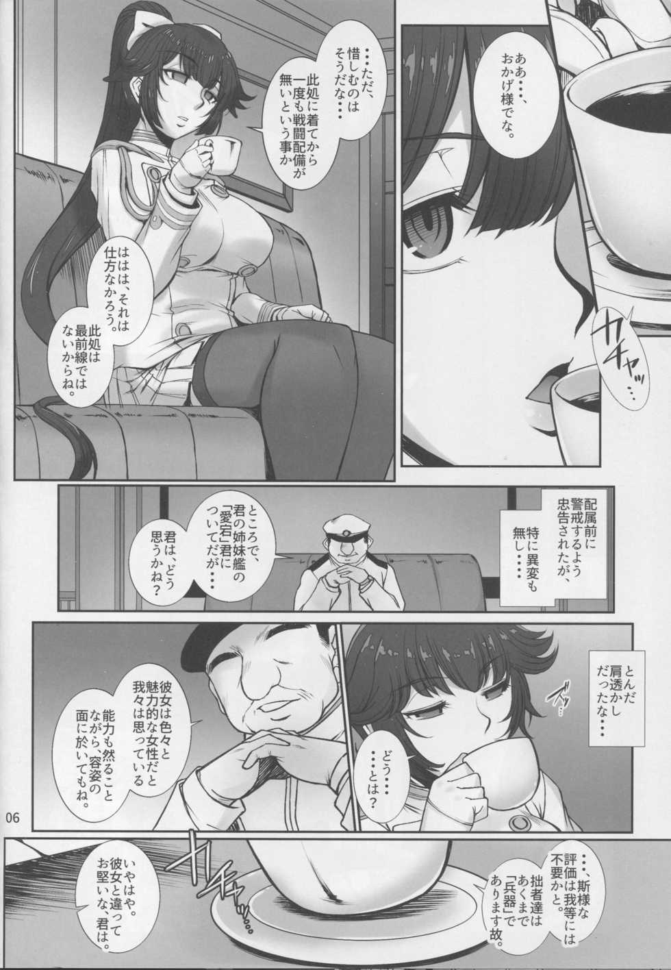 [H.B (B-RIVER)] Takao wa Midara ni Musebinaku (Azur Lane) [2018-08-17] - Page 5