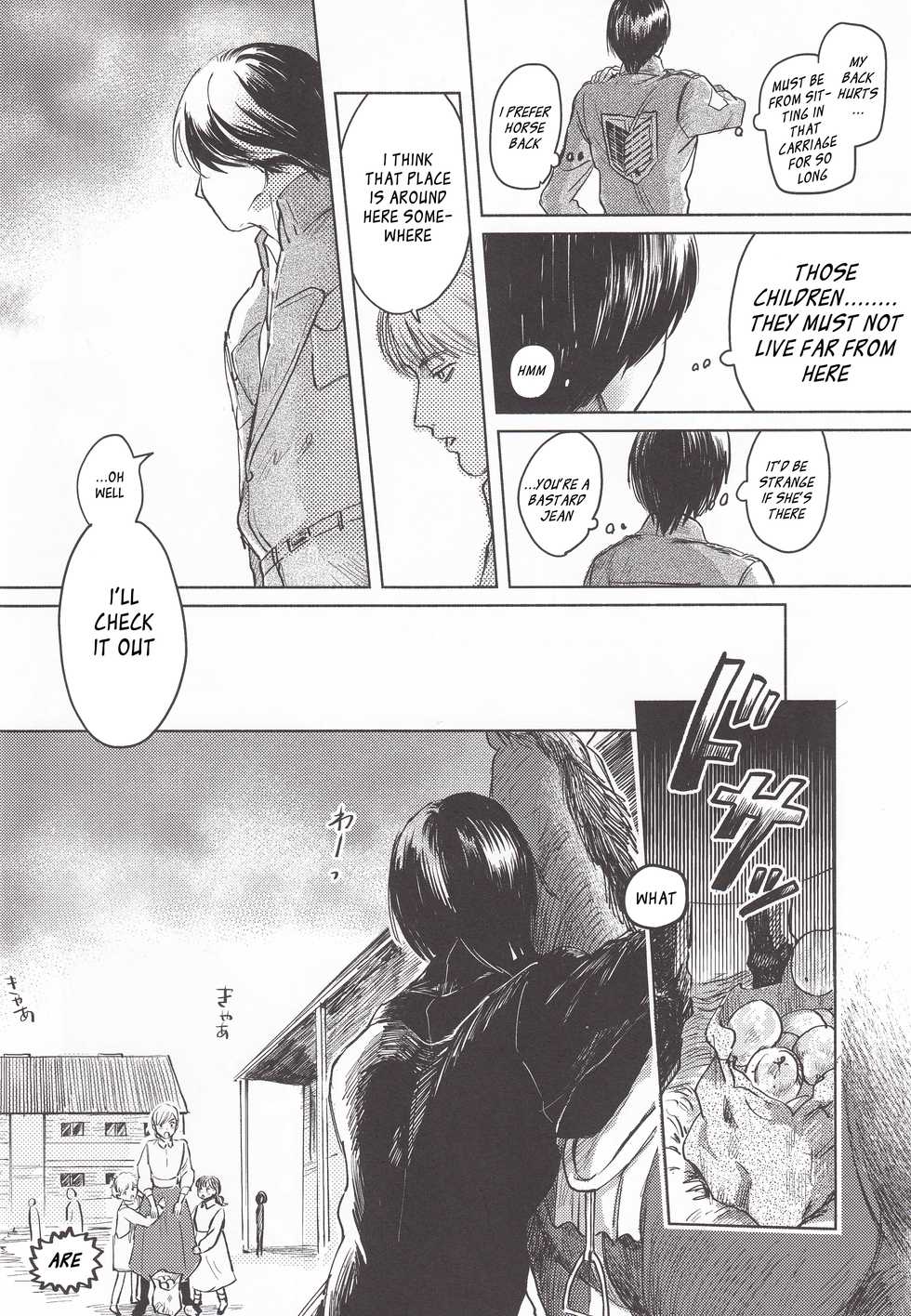 (Chou Hekigai Chousa Haku 2018) [bin (Enko)] Anata to Dareka no Yoru | You & Someone's Night (Shingeki no Kyojin) [English] [Roadwarior2] - Page 13