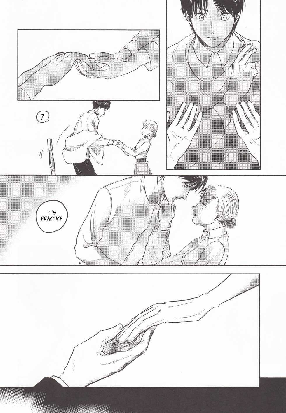 (Chou Hekigai Chousa Haku 2018) [bin (Enko)] Anata to Dareka no Yoru | You & Someone's Night (Shingeki no Kyojin) [English] [Roadwarior2] - Page 21