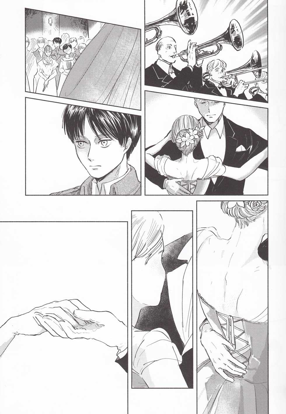 (Chou Hekigai Chousa Haku 2018) [bin (Enko)] Anata to Dareka no Yoru | You & Someone's Night (Shingeki no Kyojin) [English] [Roadwarior2] - Page 22