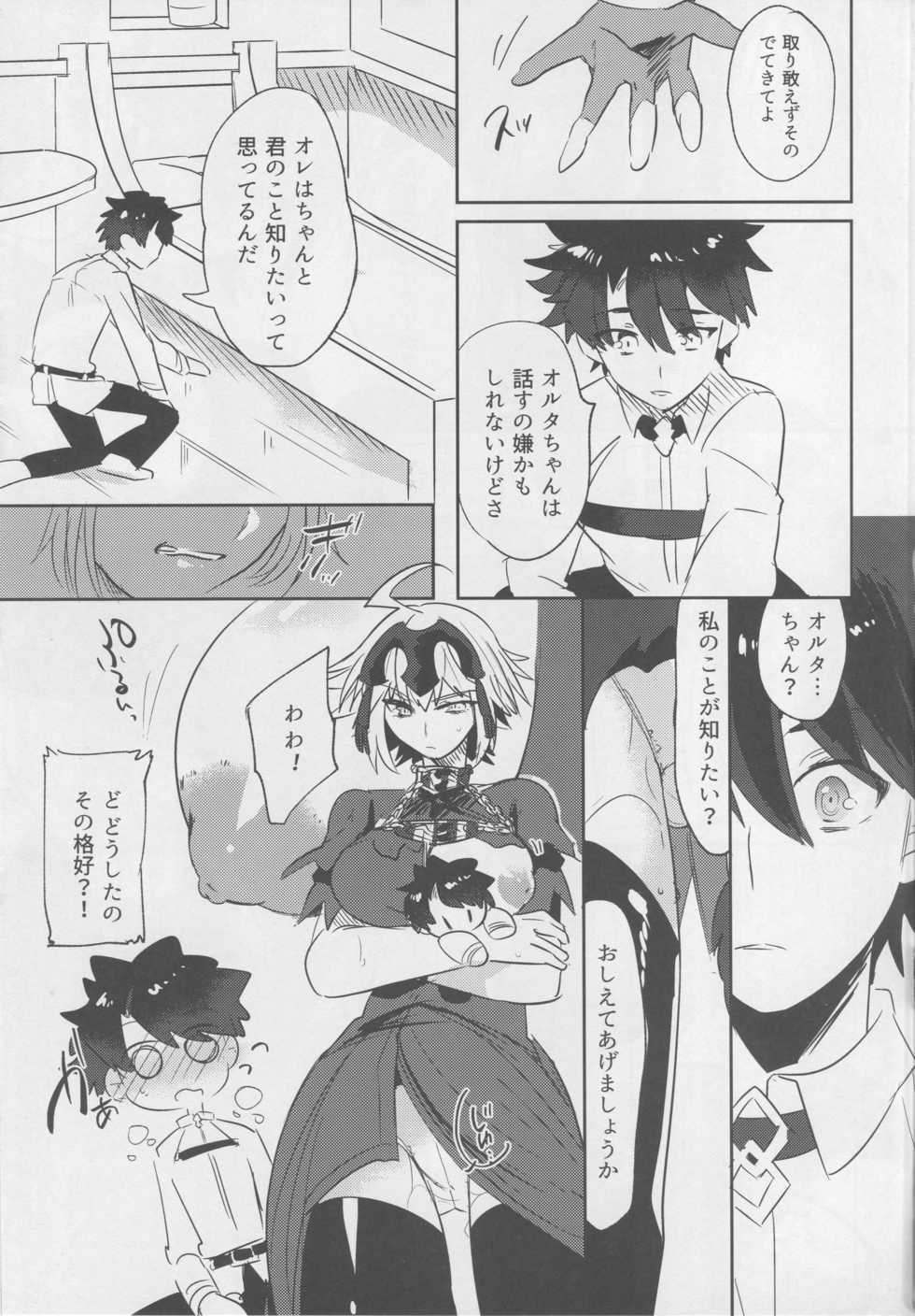 (C94) [Pero (Daga Shikashi)] Alter-chan Nakayoku Naritai! Second (Fate/Grand Order) - Page 12