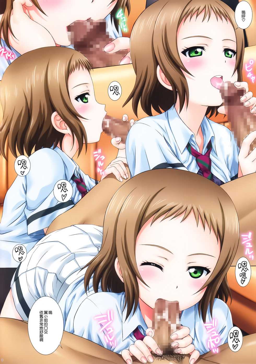 (C94) [Kamogawaya (Kamogawa Tanuki)] LoveHala! Love Halation! Ver.H&T (Love Live!) [Chinese] [無邪気漢化組] - Page 9