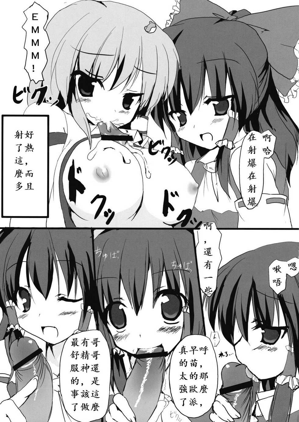 (C75) [Midoriya (Ryokusiki)] Shinkou Shimasho! (Touhou Project) [Chinese] [博丽灵春个人汉化] - Page 11