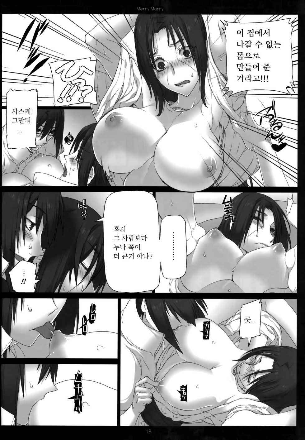 (SUPER20) [Arcon (Meiya)] Merry Marry (Naruto) [Korean] - Page 18
