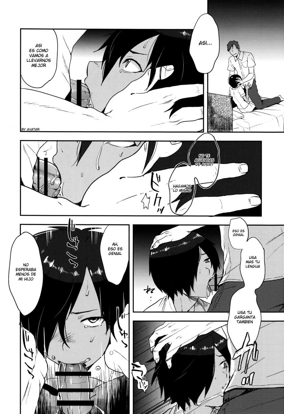 (Shotaful!) [Seki Sabato (Tsukuru)] Kazuma-kun wa Otousan to Tottemo Nakayoshi desu. (Summer Wars) [Spanish] [Avatar-kun] - Page 6