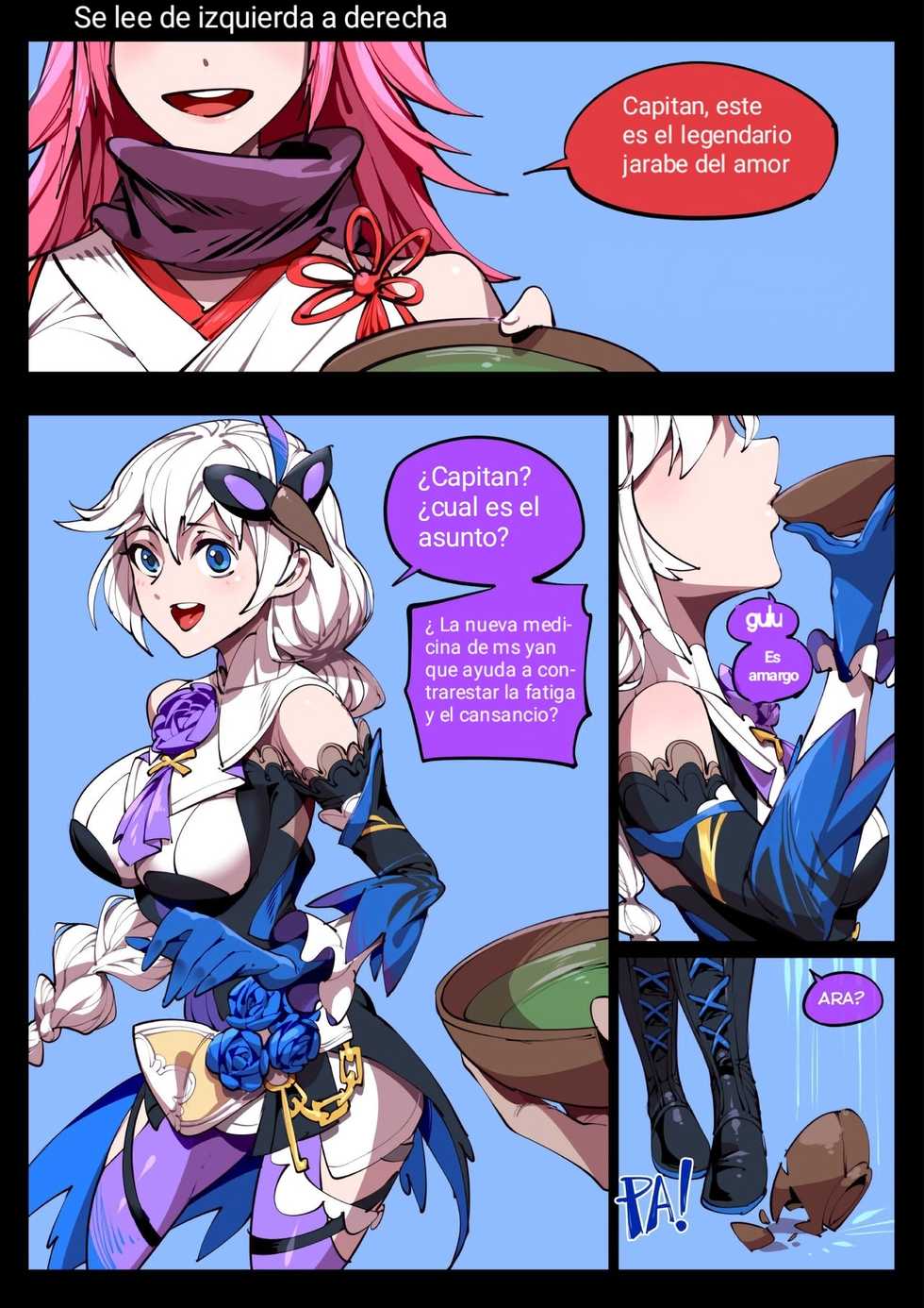 [Breakrabbit] Love Syrup (Houkai Impact 3) [Spanish] [ramon el dragon] - Page 2