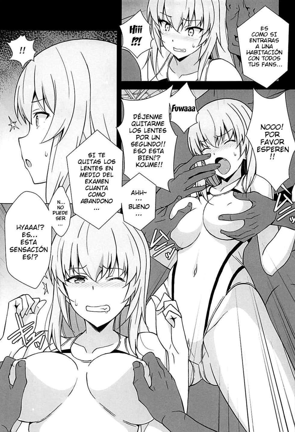 (C93) [Mushimusume Aikoukai (Nakamura Yukitoshi)] Itsumi Erika ga Kusuguri nanka ni Kuppuku Suru Wake ga Nai!! (Girls und Panzer) [Spanish] [NekoTime] - Page 8