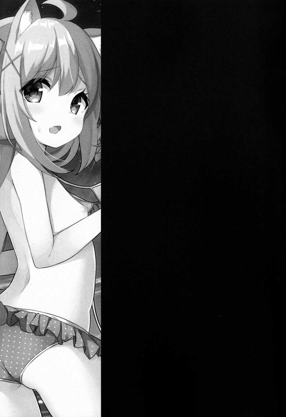 (C94) [croix crown (Mimura Zaja)] Goshujin-sama to Koneko no Midareta Summer Vacation [Chinese] [脸肿汉化组] - Page 3