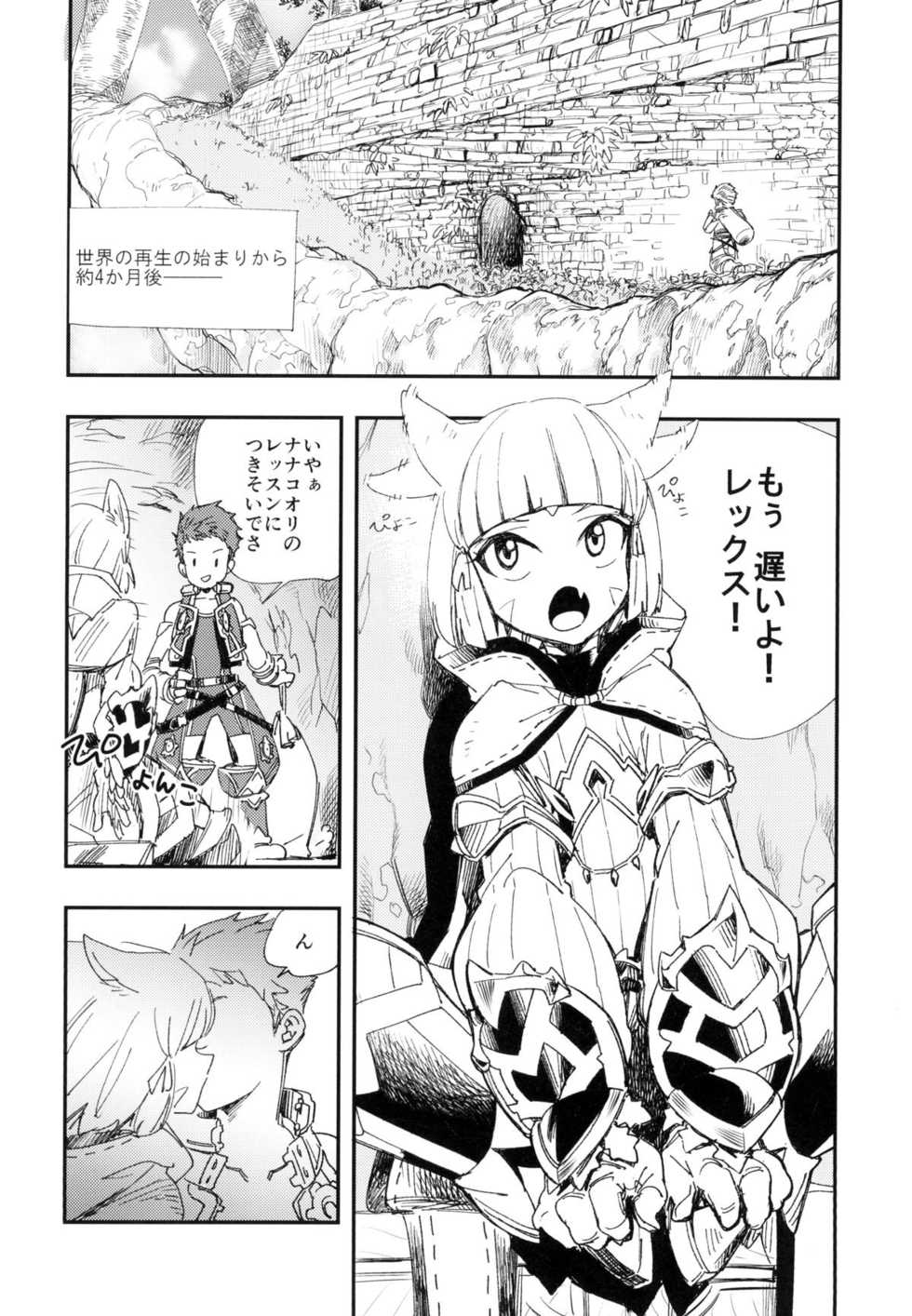 (CT32) [Haraise Kaiwai (Yucchris)] NEAREST (Xenoblade Chronicles 2) - Page 5