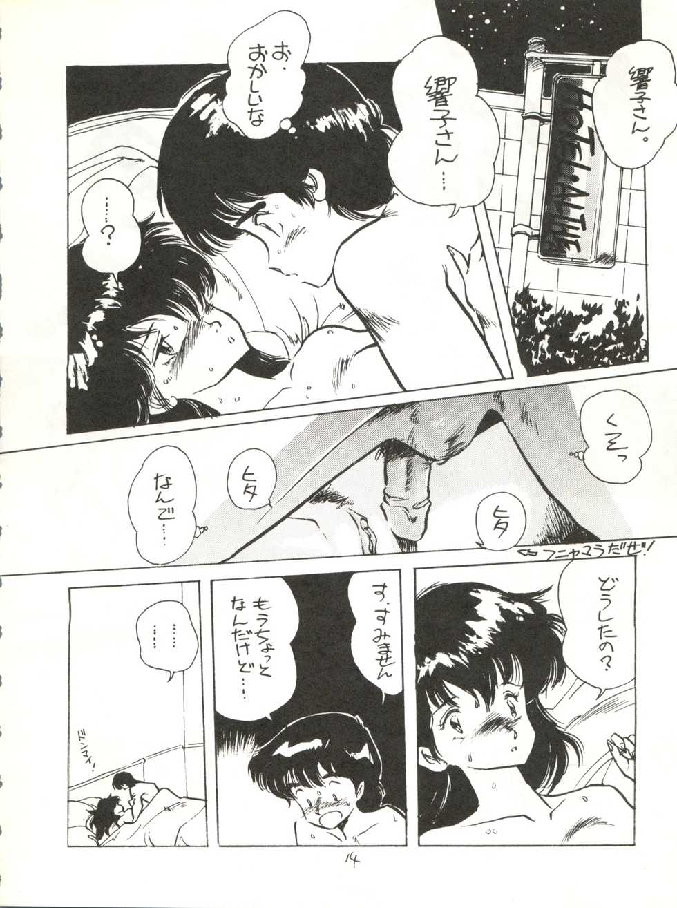 (C36) [T.A.K.K. (Various)] Copper Head! (Maison Ikkoku, Laputa, Wingman) - Page 14