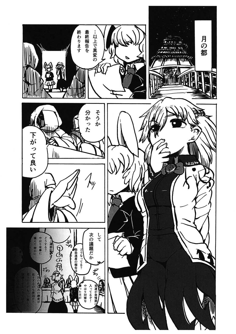 (C92) [Nangoku Seika (Kotou Ichigou)] Kimochi ga Ii no mo Ichidokiri. (Touhou Project) - Page 4