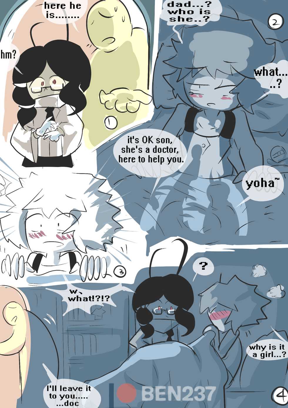 [BEN237] mushy the human chapter one (ongoing) - Page 3