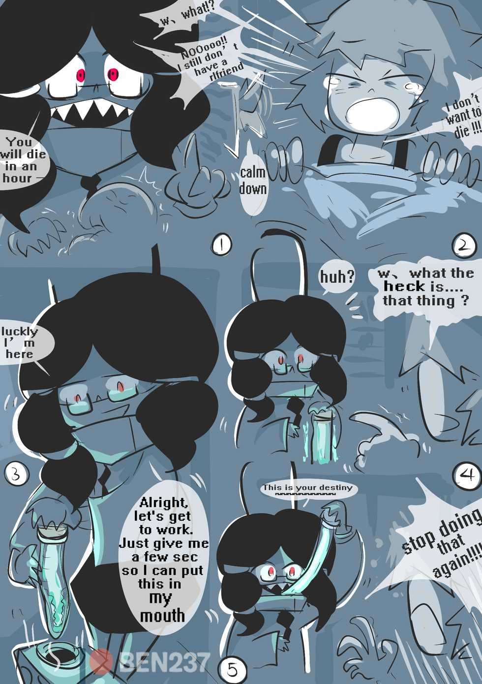 [BEN237] mushy the human chapter one (ongoing) - Page 5