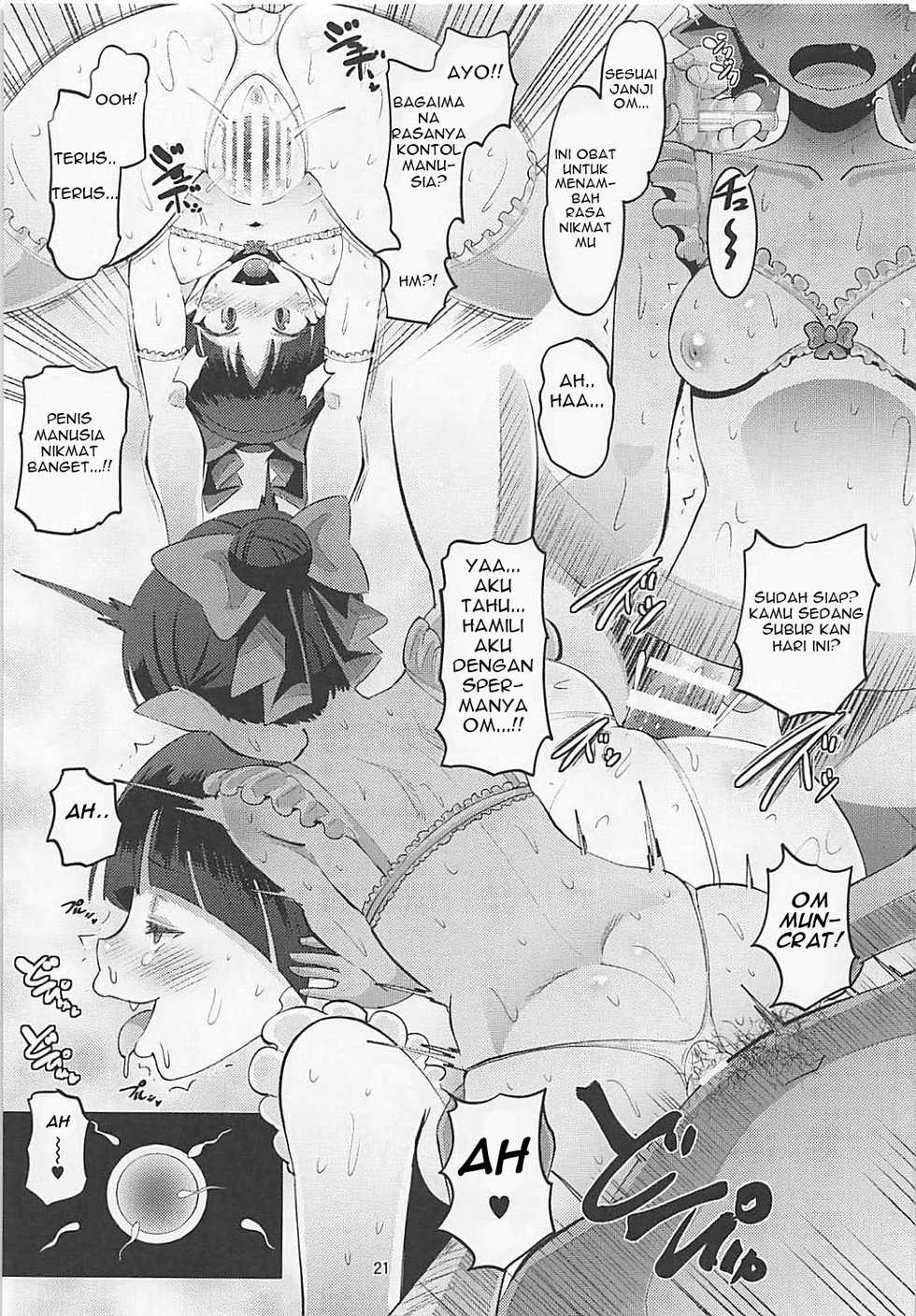 [AMP (Norakuro Nero)] Choroi yo Neko Nee-san (Gegege no Kitarou) [Indonesian] [Gagak_Black] - Page 20