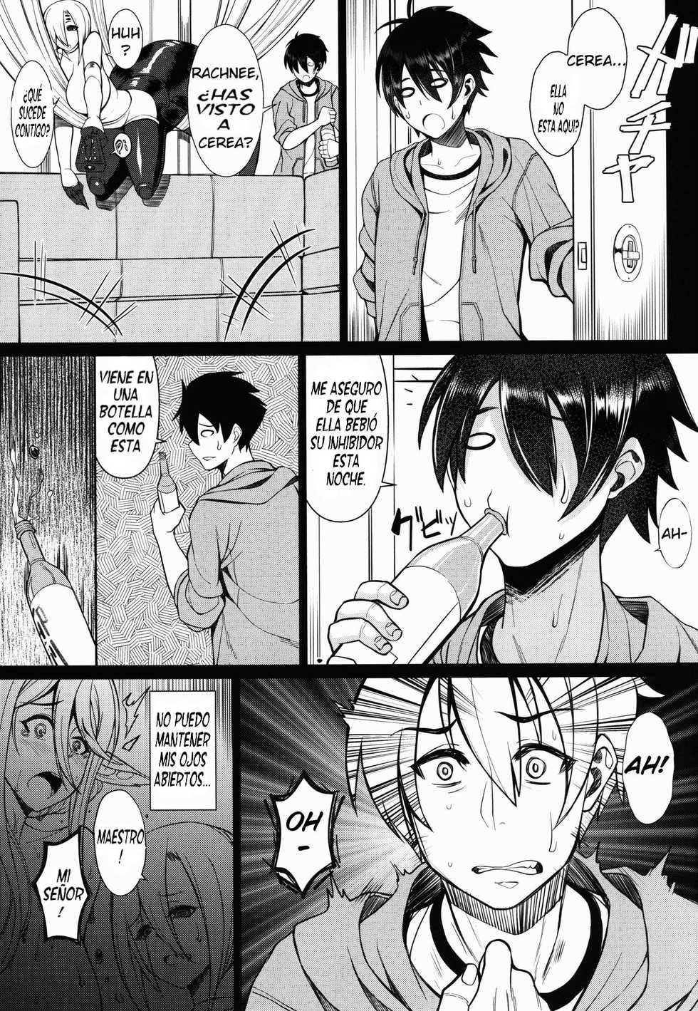 (C90) [Bomb Shelter (Orange Bull)] Cerea no H na Nichijou | Cerea's-H-Day (Monster Musume no Iru Nichijou) [Spanish] [tumangahentai] [Santi] - Page 8