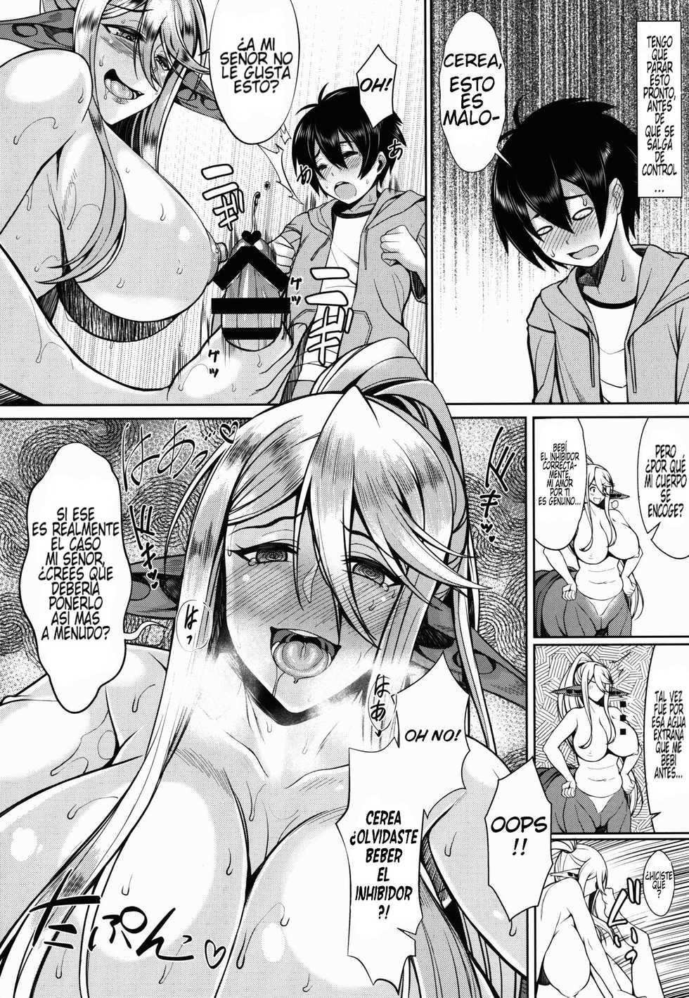 (C90) [Bomb Shelter (Orange Bull)] Cerea no H na Nichijou | Cerea's-H-Day (Monster Musume no Iru Nichijou) [Spanish] [tumangahentai] [Santi] - Page 12