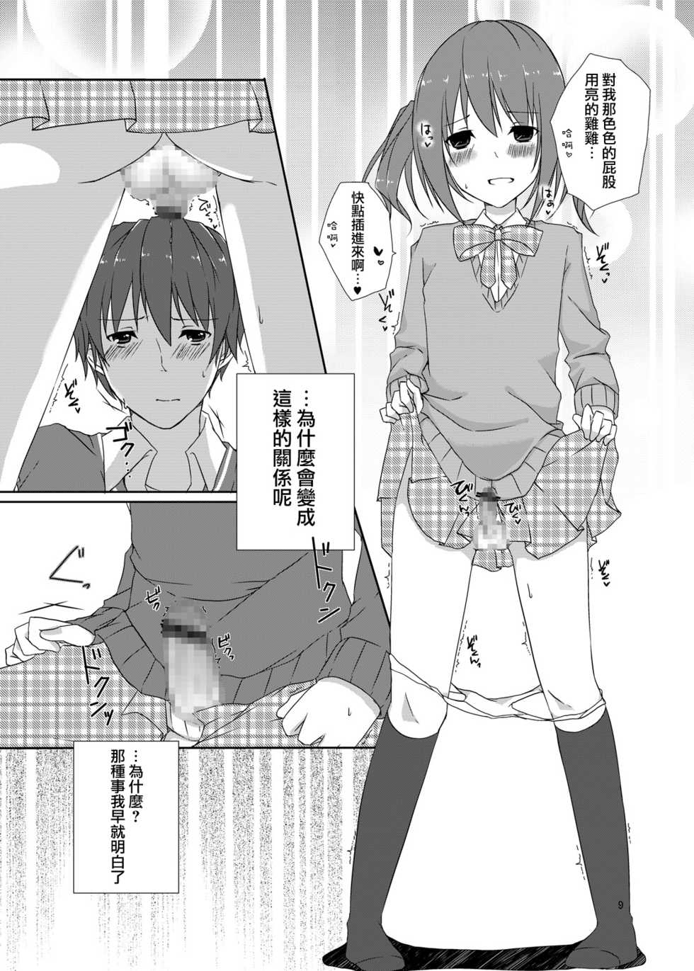 [cherry milk (Kokonoe Yomogi)] Osananajimi to no Saiaku na Kankei [Chinese] [瑞树汉化组] [Digital] - Page 8