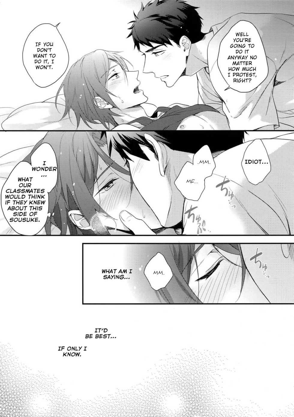 (C90) [PureSlider. (Matsuo)] Matsuoka Rin no Hajimete Zenbu. | Rin Matsuoka's First Everything (Free!) [English] [Nemu] - Page 20