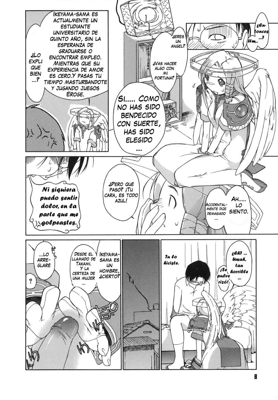 [Ash Yokoshima] 3 Angels Short [Spanish] - Page 8