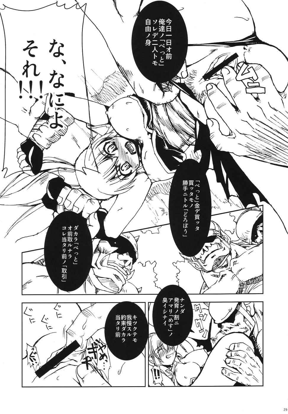 (Mimiket 12) [Genki no Mizu no Wakutokoro (Funamushi, Kumacchi, mil)] Roxit (Ragnarok Online) - Page 28