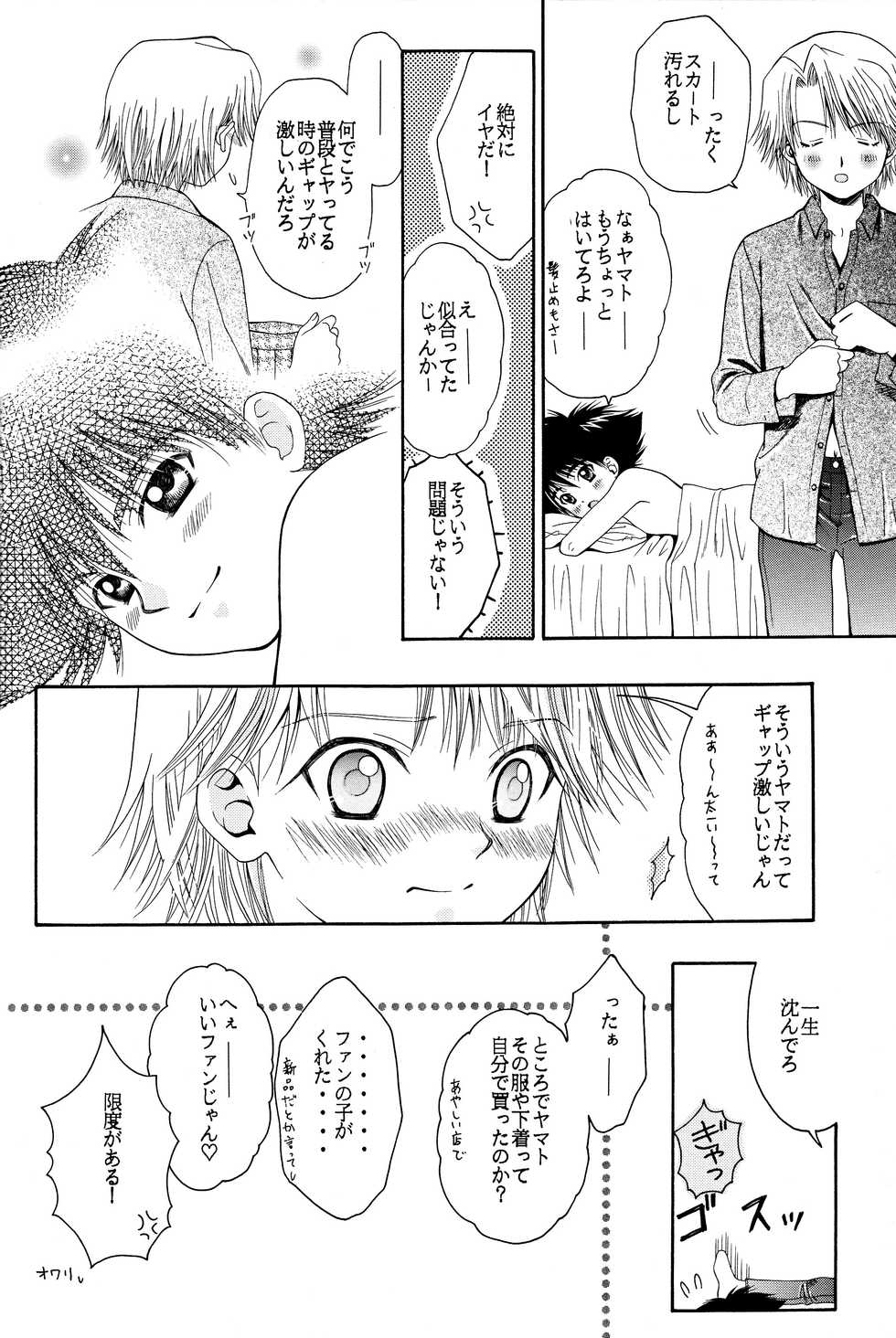 (C60) [Gomoku Gohan (Miyabi Yutaka)] Cutie Honey (Digimon Adventure) - Page 21