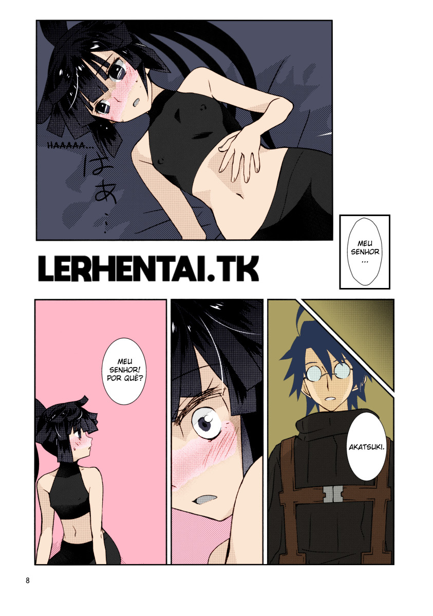 (C87) [Light Garden (Hikabe Sakuho)] Mousou Suru Akatsuki (Log Horizon) [Portuguese-BR] [Lobozero] [Colorized] - Page 5