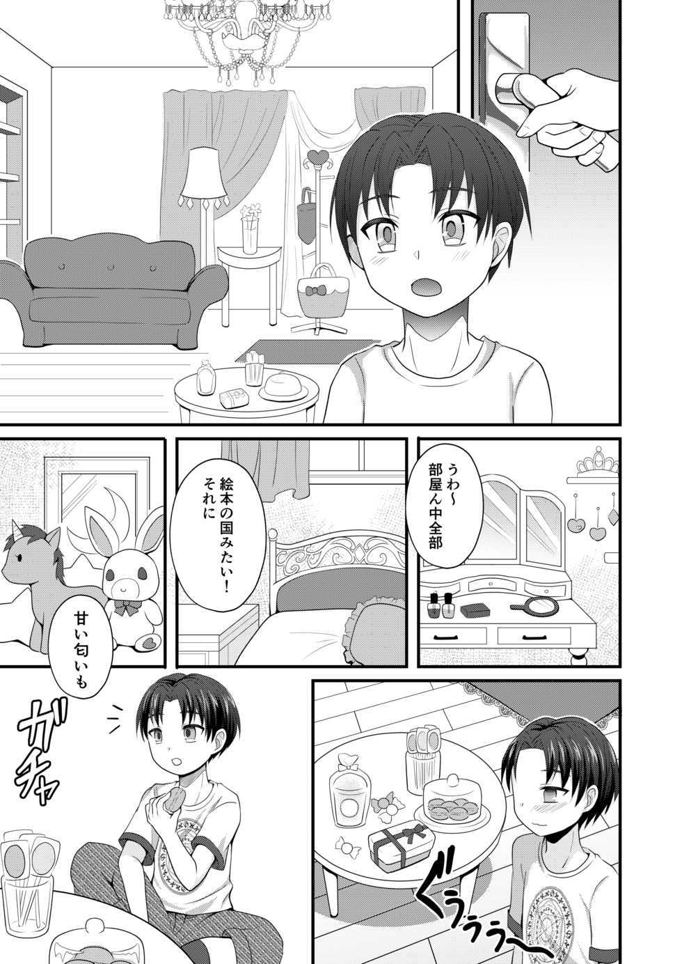 [Shikkoku no Voltecker (EGAMI)] Otogi no Oheya no Ohime-sama [Digital] - Page 5