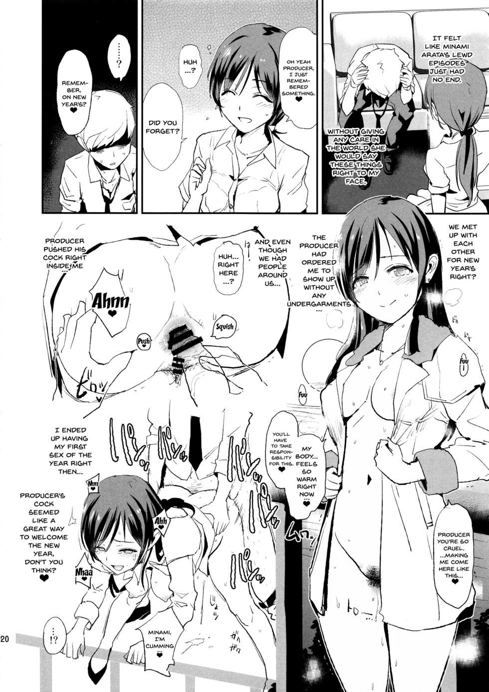 (COMIC1☆10) [Yami ni Ugomeku (Dokurosan)] Nitta Minami no Saimin Dosukebe Interview Outtake + Omake Paper (THE IDOLM@STER CINDERELLA GIRLS) [English] {Doujins.com} - Page 19