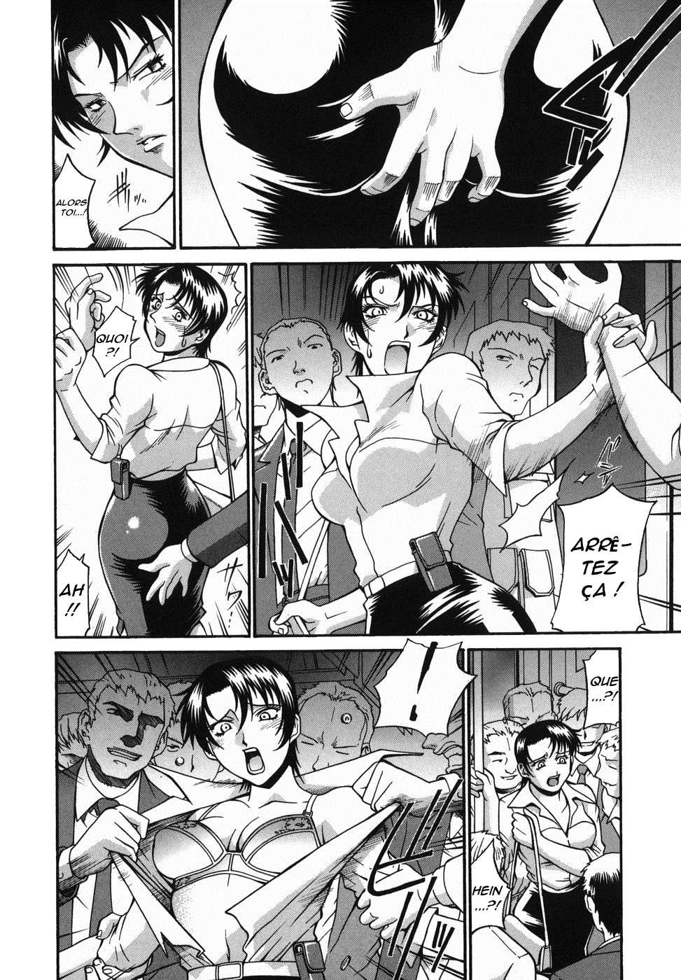 [Don Shigeru] Ryoujoku Densha Zenpen (Meshuu) [French] [O-S] - Page 9