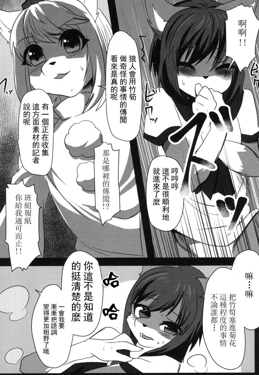 (Kemoket 5) [Kimuchi-tei (Ruri Tsubame, Cube85)] Kagerou-kun (Touhou Project) [Chinese] [瑞树汉化组] - Page 9