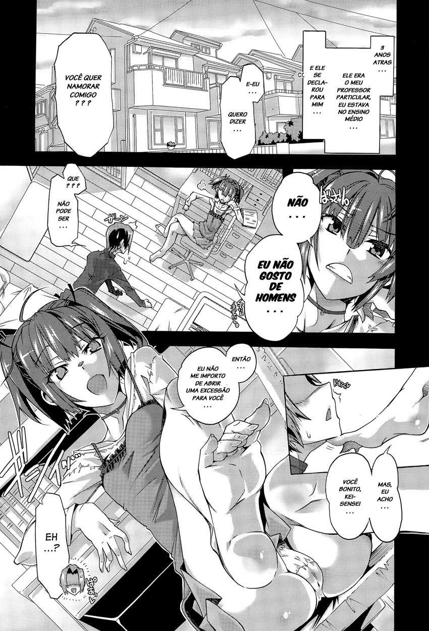 [Takasaki Takemaru] Anata no Tame ni Dekiru Koto | The Things I Do For You (Manga Bangaichi 2015-07) [Portuguese-BR] [LIANEF] - Page 7