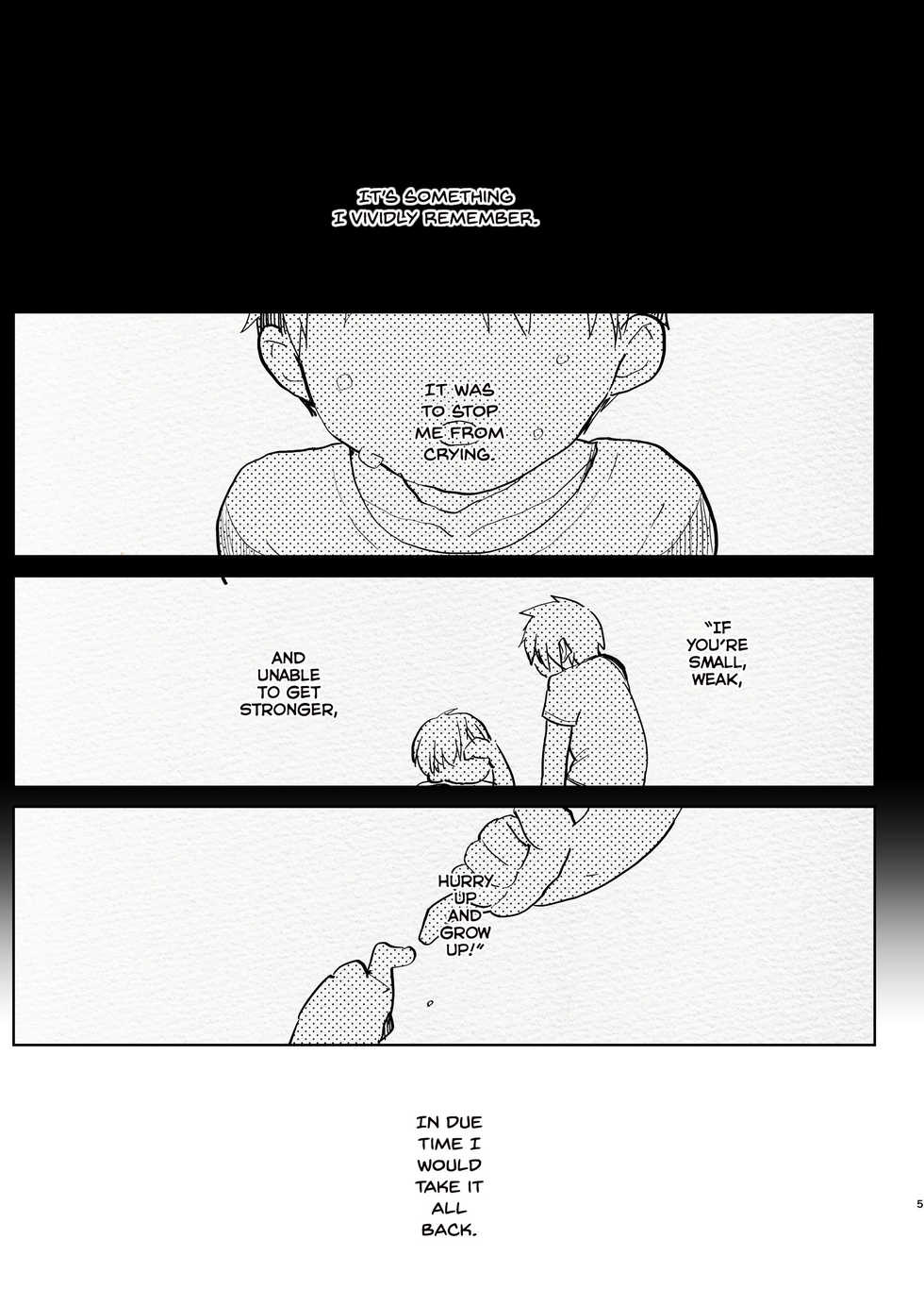 [Aimaitei (Aimaitei Umami)] Futanari Osananajimi to Ore to Hajimete no Gyaku Anal Kagai Jugyou | Me and My Futanari Childhood Friend's First Extracurricular Lesson in Reverse Anal [English] [JasmineTea] [Digital] - Page 5