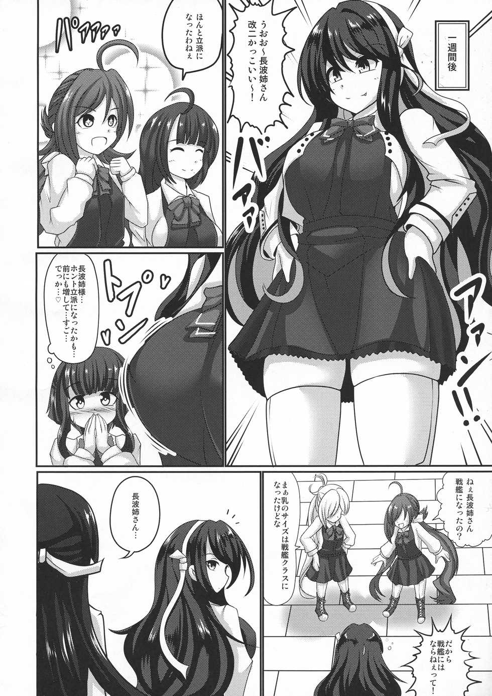 (C94) [Bouzen Meiden R (Anago)] Naganami Milk Kai Ni (Kantai Collection -KanColle-) - Page 6