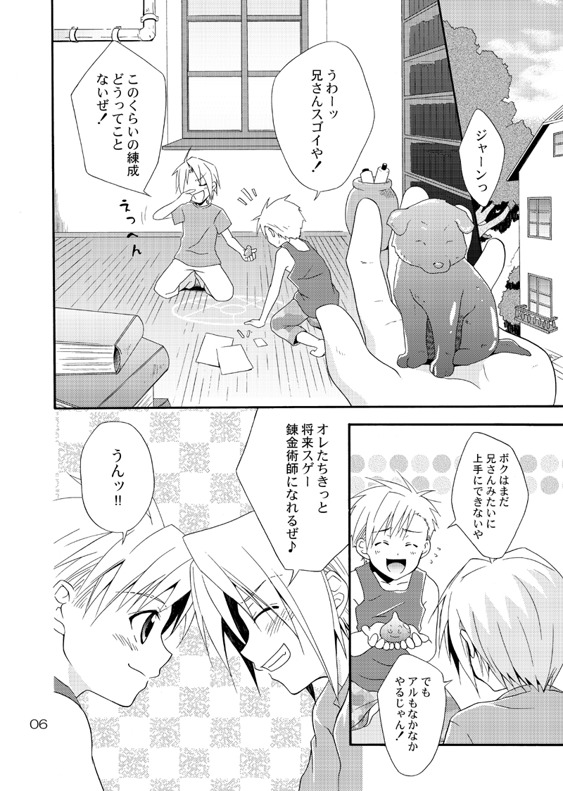 [Panda 4gou (Shima Kyousuke)] Kimame Ni Tsubu Iri (Fullmetal Alchemist) - Page 5