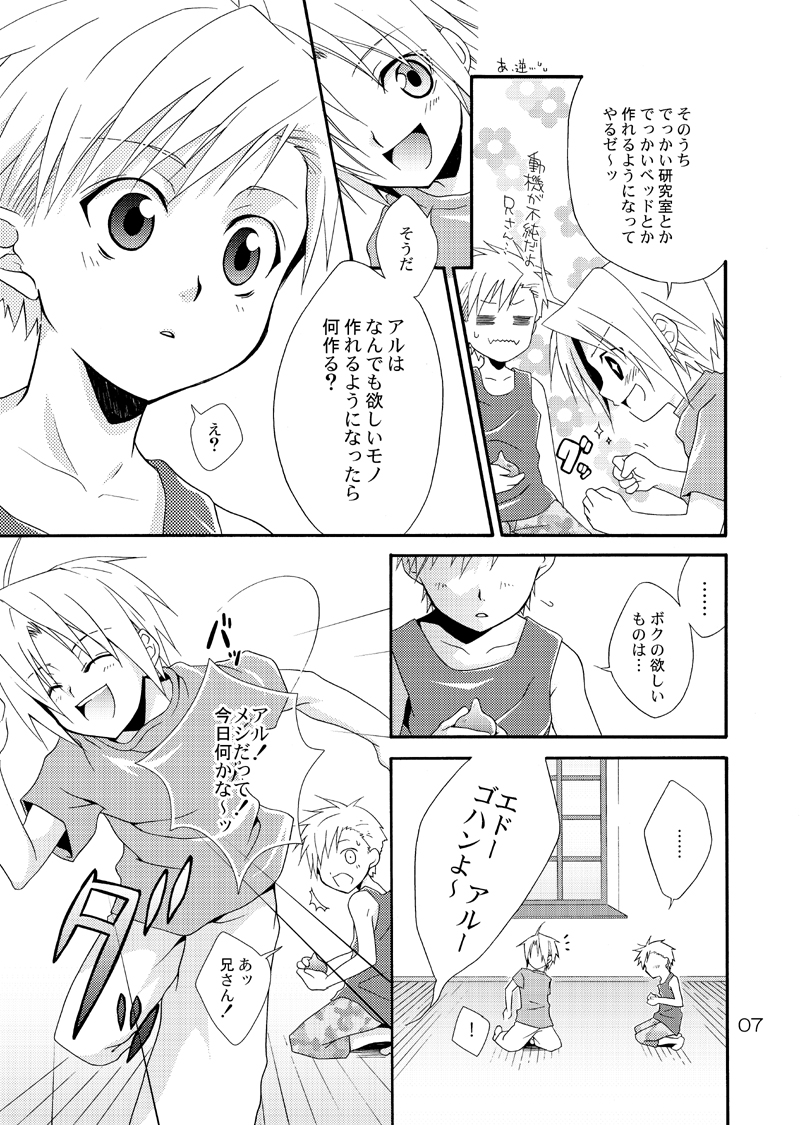 [Panda 4gou (Shima Kyousuke)] Kimame Ni Tsubu Iri (Fullmetal Alchemist) - Page 6