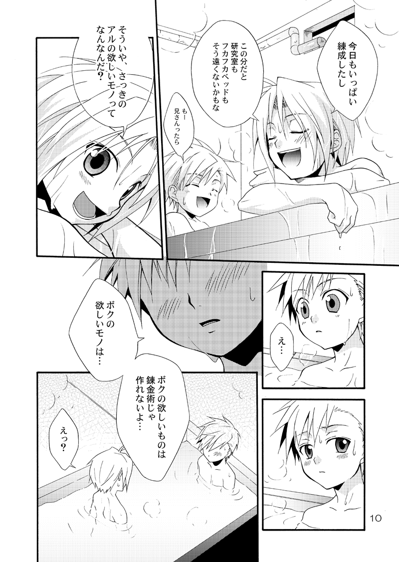 [Panda 4gou (Shima Kyousuke)] Kimame Ni Tsubu Iri (Fullmetal Alchemist) - Page 9
