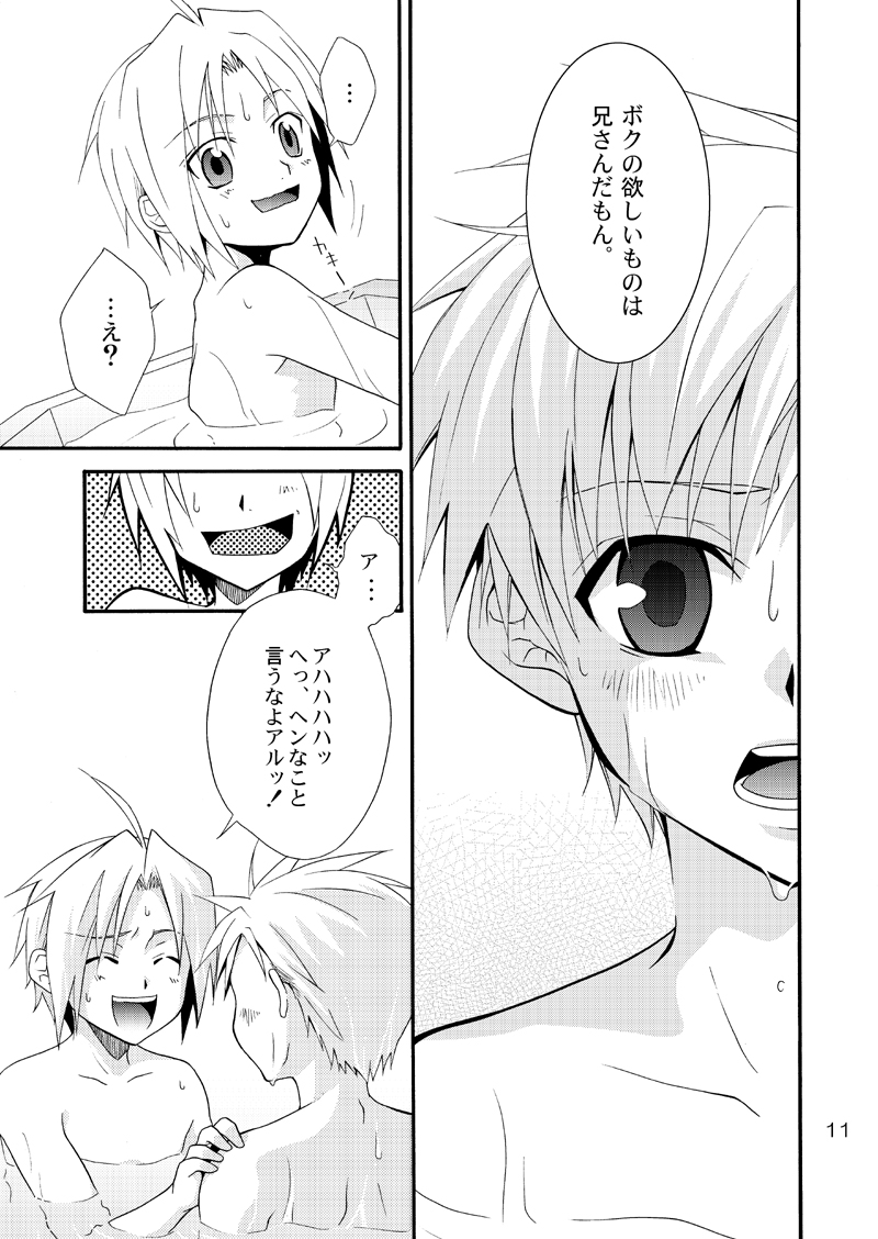 [Panda 4gou (Shima Kyousuke)] Kimame Ni Tsubu Iri (Fullmetal Alchemist) - Page 10