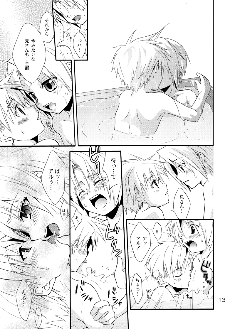 [Panda 4gou (Shima Kyousuke)] Kimame Ni Tsubu Iri (Fullmetal Alchemist) - Page 12