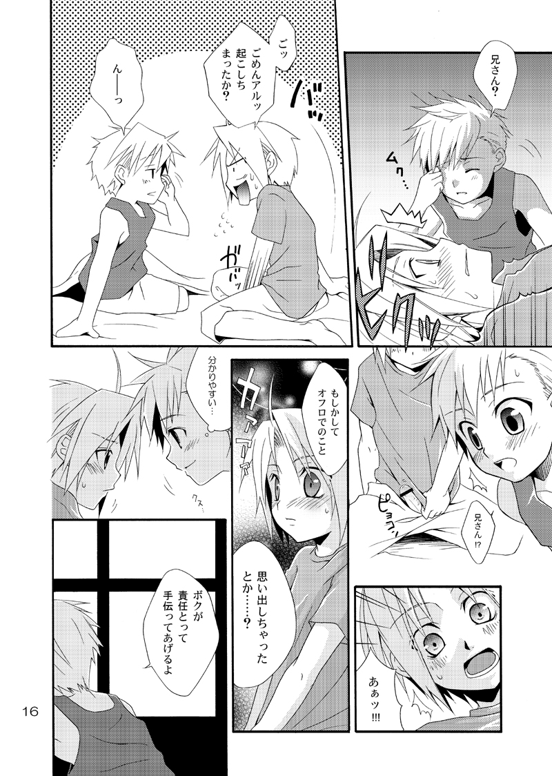 [Panda 4gou (Shima Kyousuke)] Kimame Ni Tsubu Iri (Fullmetal Alchemist) - Page 15